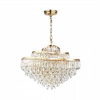 ODEON LIGHT 5073/14 HALL (В 2-х КОРОБКАХ) ODL24 605 золото/прозрачный/металл/хрусталь Люстра E14 14*40W WAYTA