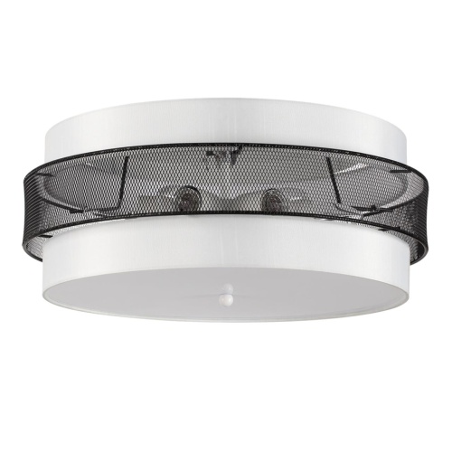 LUMION 8002/6C MODERNI LN25 000 белый, черный металл/металл, текстиль Потолочный светильник Е27 6*60W 220V ANIMAISA