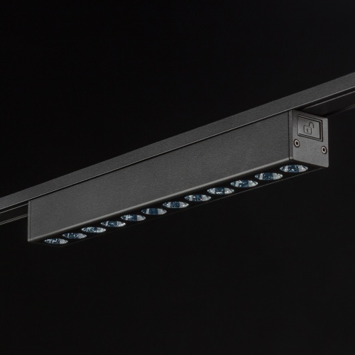 Светильник трековый SLIM, 48В 12W черный 2700-6000К DL-SLIM-DRBL-12-CCT