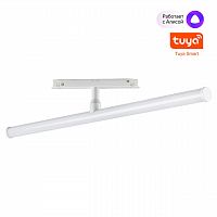 NOVOTECH 359447 SHINO NT24 154 белый Трековый низковольт. св-к диммир. со сменой цв.температуры, пульт ДУ/Tuya Smart Life IP20 LED 12W 48V 3000-6000K FLUM