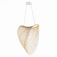 SL6900.503.32 Светильник подвесной ST-Luce Белый/Древесный LED 1*32W 4000K