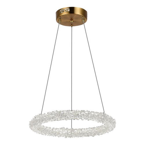 SL6110.203.01 Люстра подвесная ST-Luce Золотистый/Золотистый LED 1*25W 3000 - 6500K SL6110.203.01 Люстра подвесная ST-Luce Золотистый/Золотистый LED 1*25W 3000 - 6500K