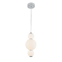 SL1583.113.01 Светильник подвесной ST-Luce Хром/Белый LED 1*12W 3000K
