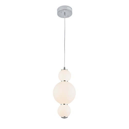 SL1583.113.01 Светильник подвесной ST-Luce Хром/Белый LED 1*12W 3000K SL1583.113.01 Светильник подвесной ST-Luce Хром/Белый LED 1*12W 3000K