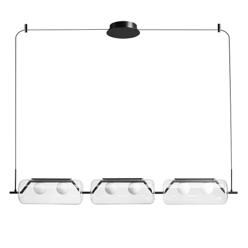 Подвесной светильник Arte lamp GENEVA A2341SP-6BK Подвесной светильник Arte lamp GENEVA A2341SP-6BK