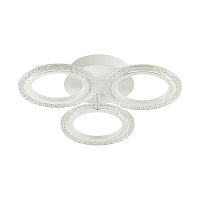 LUMION 5203/48CL LEDIO LN22 белый Люстра потолочная с пультом ДУ LED 48W 3000-6000K 2896lm 220V SILAS