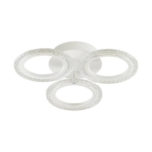 LUMION 5203/48CL LEDIO LN22 белый Люстра потолочная с пультом ДУ LED 48W 3000-6000K 2896lm 220V SILAS