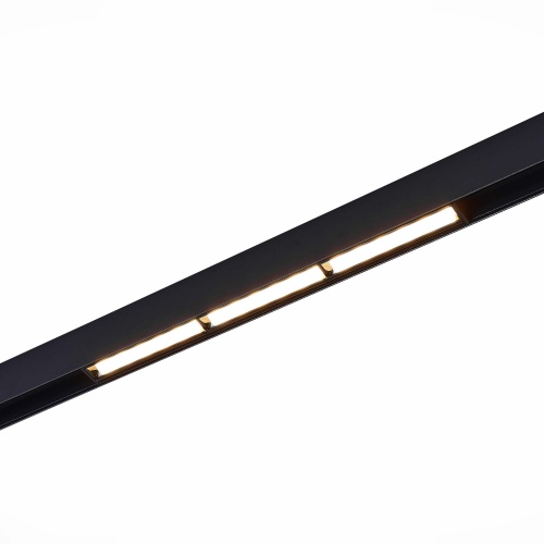 ST804.436.18 Магнитный трековый светильник Черный LED 1*18W 3000K 1 000Lm Ra>90 120° IP20 L330xW22xH46 48VV ST804.436.18 Магнитный трековый светильник Черный LED 1*18W 3000K 1 000Lm Ra>90 120° IP20 L330xW22xH46 48VV