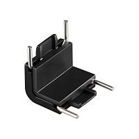 NOVOTECH 135271 SHINO NT24 109 черный Соединитель с токопроводом "Г" (потолок/стена) для низковольтного шинопровода IP20 24V EASY