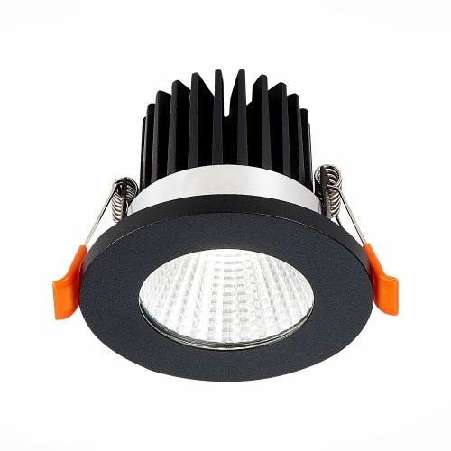 ST704.438.10 Св-к встр. Черный LED 1*10W 3000K 900Lm Ra>90 38° IP20 D80xH60 170-240V ST704.438.10 Св-к встр. Черный LED 1*10W 3000K 900Lm Ra>90 38° IP20 D80xH60 170-240V