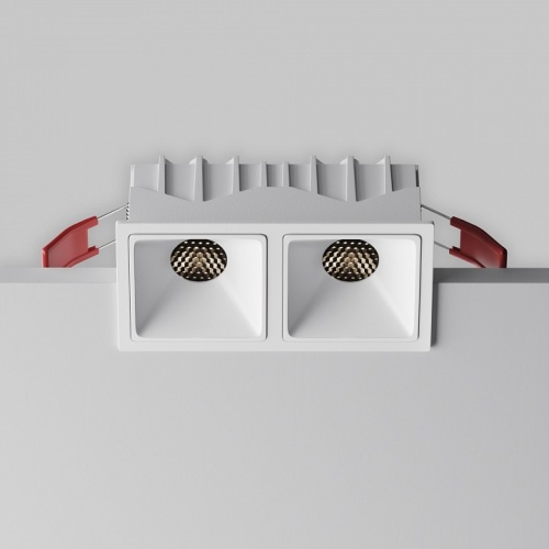 Встраиваемый светильник Maytoni Technical Alfa LED DL043-02-10W4K-SQ-W-1 фото 2 Встраиваемый светильник Maytoni Technical Alfa LED DL043-02-10W4K-SQ-W-1 фото 2