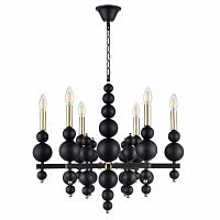 LUMION 8106/6 MODERNI LN26 130 черный/золото, металл Люстра Е14 6*40W 220V NANA