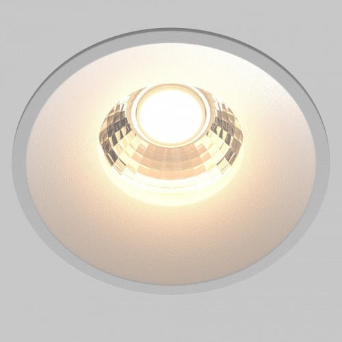 Встраиваемый светильник Maytoni Technical Round DL058-12W3K-W фото 3