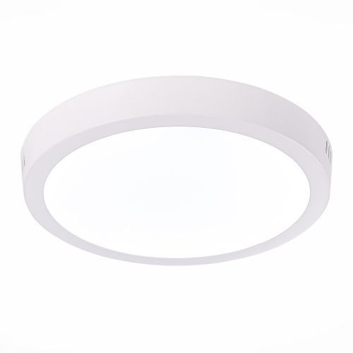 ST112.532.18 Светильник настенно-потолочный Белый LED 1*18W 3000K 1 225Lm Ra80 120° IP20 D210xH28 90-265V