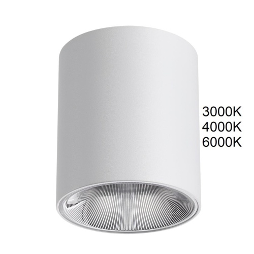 ODEON LIGHT 7139/12CL HIGHTECH ODL26 325 Потолочный светильник белый/металл IP20 LED 12W 840Лм 3000K/4000K/6000K 36° 220-240V BRIM