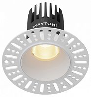 Встраиваемый светильник Maytoni Technical  DL119-10W-2.7K-TRS-W