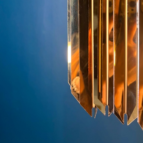 Подвесной светильник Tom Kirk Facet Pendant Gold фото 7