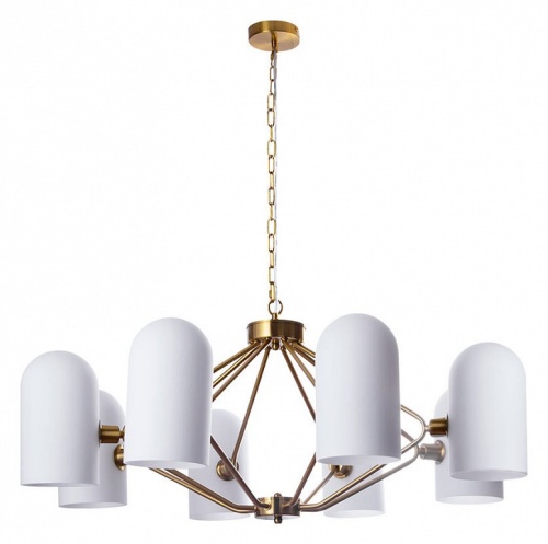 Подвесная люстра Arte Lamp CASSEL A5454LM-8PB фото 2 Подвесная люстра Arte Lamp CASSEL A5454LM-8PB фото 2