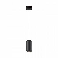 ODEON LIGHT 5060/1B PENDANT ODL24 377 черный/металл Подвес GU10 LED 4W COCOON