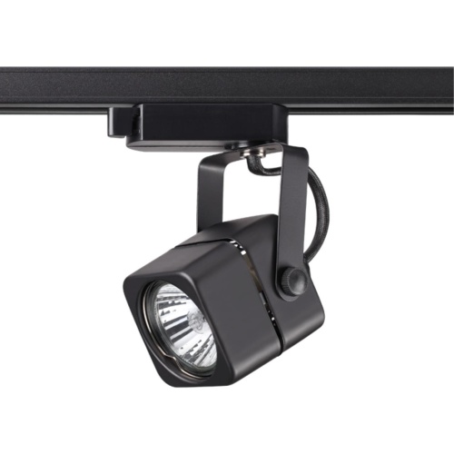 NOVOTECH 370429 PORT NT19 128 черный Светильник трековый однофазный трехжильный IP20 GU10 50W 220V PIPE