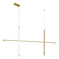 SL6207.203.50 Светильник подвесной ST-Luce Матовое золото LED 1*50W 3000K