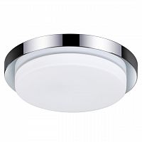 ODEON LIGHT 2746/3C DROPS ODL15 508 хром/стекло Н/п светильник IP44 E14 3*40W 220V HOLGER