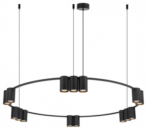 Подвесная люстра Denkirs Orbit DK4067-BK