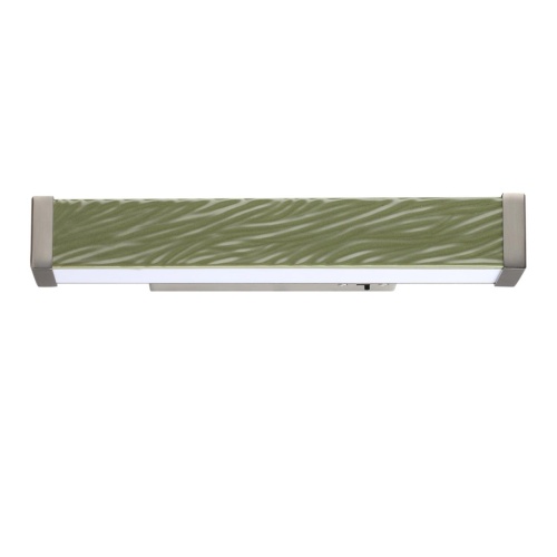 ODEON LIGHT EXCLUSIVE 5451/10WLA L-VISION ODL_EX26 зеленый/никель/металл/керамика/акрил Настенный светильник LED 10W  2000К/3000K/4000K RIVIERA