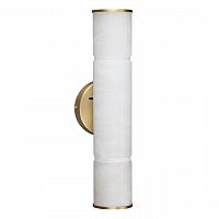 ODEON LIGHT 6674/12WL L-VISION ODL24 198 Настенный светильник латунь/металл/алебастр IP20 LED 12W 540Лм 3000K/4000K MARBELLA