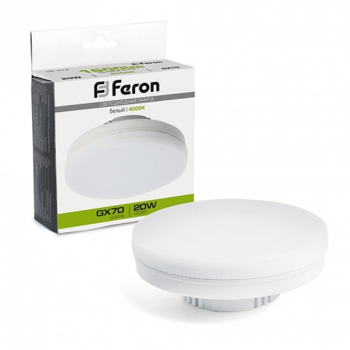 Лампа светодиодная Feron LB-473 GX70 20Вт 4000K 48307 фото 3