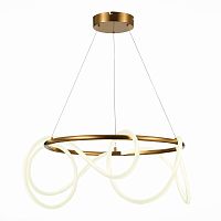 SL6102.303.55 Светильник подвесной ST-Luce Латунь/Белый LED 1*35W 4000K