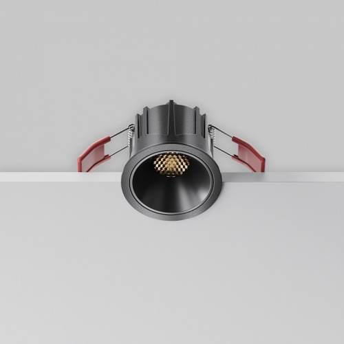 Встраиваемый светильник Maytoni Technical Alfa LED DL043-01-10W3K-RD-B-1 фото 2 Встраиваемый светильник Maytoni Technical Alfa LED DL043-01-10W3K-RD-B-1 фото 2