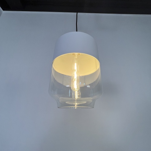 Подвесной светильник NORD A D18 White/Transparent фото 7 Подвесной светильник NORD A D18 White/Transparent фото 7