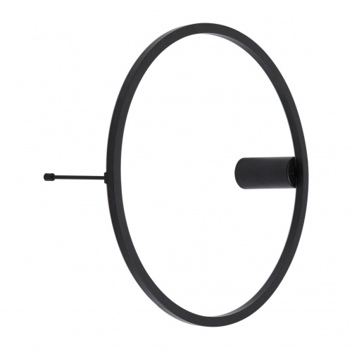 ODEON LIGHT 4386/24WL HIGHTECH ODL23 000 черный/металл Настенный светильник IP20 RGB динамическая подсветка ПДУ в комплекте LED 24W 3000K OMEN