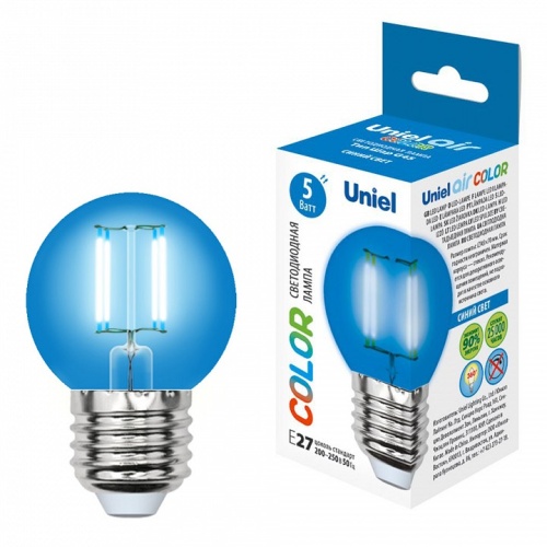 Лампа светодиодная Uniel Air Color E27 5Вт K UL-00002990 фото 3 Лампа светодиодная Uniel Air Color E27 5Вт K UL-00002990 фото 3