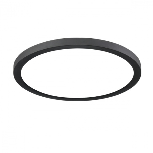 SONEX 7788/24L MITRA LED SN 537 Светильник пластик/белый/черный LED 24Вт 3000/4000/6500К D300 IP44 CCT/датчик движения NEBULA BLACK фото 4