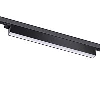 NOVOTECH 358839 PORT NT22 306 черный Светильник трехфазный трековый светодиодный IP20 LED 4000K 30W 220V ITER