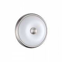 ODEON LIGHT 4957/2 WALLI ODL22 465 мат.никель/металл/белый/стекло Настенно-потолочн.светильн. E14 2*40W PELOW