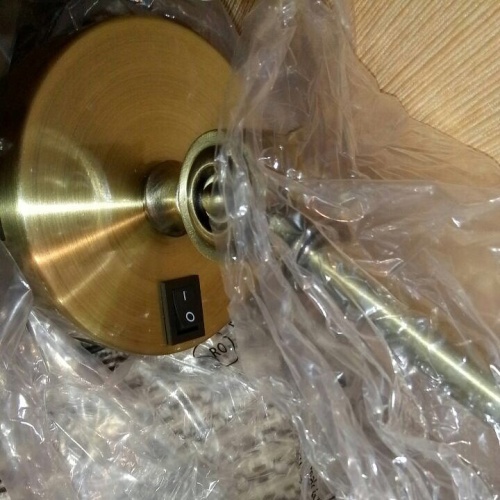 Бра Arte Lamp BRACCIO A2054AP-1AB фото 2