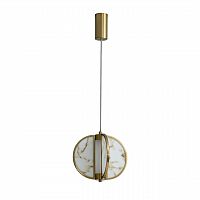 ODEON LIGHT EXCLUSIVE 5447/12L L-VISION ODL_EX25 085 Подвесной светильник бронзовый/металл/акрил/искусственный алебастр IP20 LED 12W 3000K 220V TOSCANA
