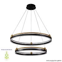 Люстра Crystal Lux FERNANDO SP123W LED  BLACK/GOLD