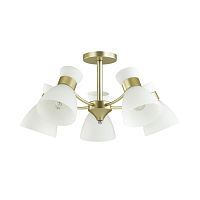 LUMION 4535/5C COMFI LN26 114 матовое золото Люстра потолочная E27 5*60W 220V WILMA