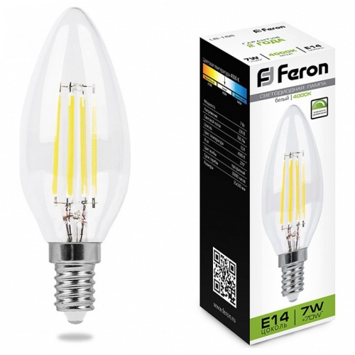 Лампа светодиодная Feron Saffit LB-166 E14 7Вт 4000K 25871 Лампа светодиодная Feron Saffit LB-166 E14 7Вт 4000K 25871