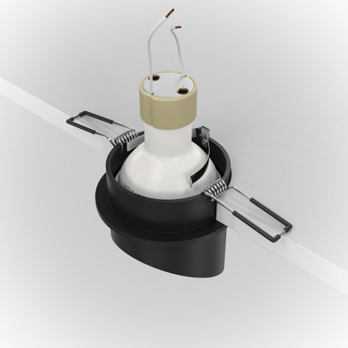Встраиваемый светильник Maytoni Technical Lipari DL044-01-GU10-B фото 4 Встраиваемый светильник Maytoni Technical Lipari DL044-01-GU10-B фото 4