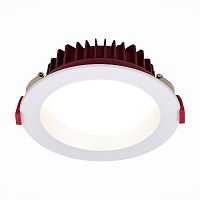 ST752.538.07 Св-к встр. Белый LED 1*7W 3000K 560Lm Ra80 100° IP44 D115xH47 100-240VV