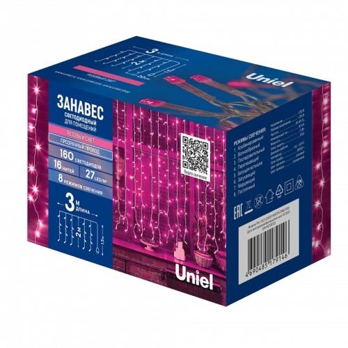 Занавес световой Uniel ULD-C3020-160/DTA UL-00010916 фото 3
