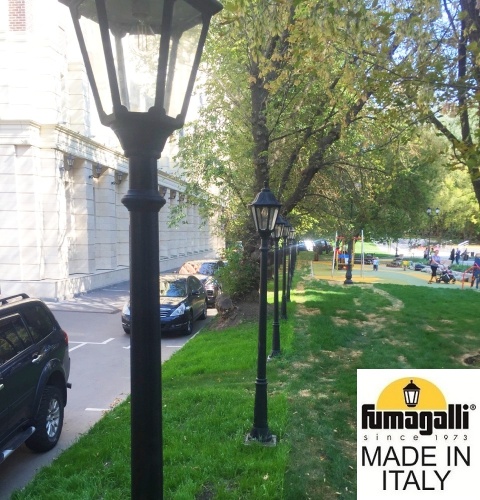 Садово-парковый фонарь FUMAGALLI RICU/NOEMI E35.157.000.AXH27 фото 3 Садово-парковый фонарь FUMAGALLI RICU/NOEMI E35.157.000.AXH27 фото 3