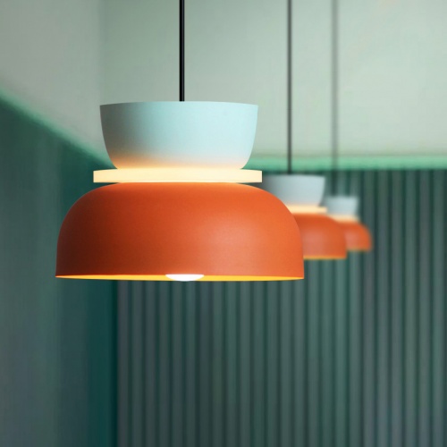 Подвесной светильник ILO D22 mint/yellow фото 5 Подвесной светильник ILO D22 mint/yellow фото 5