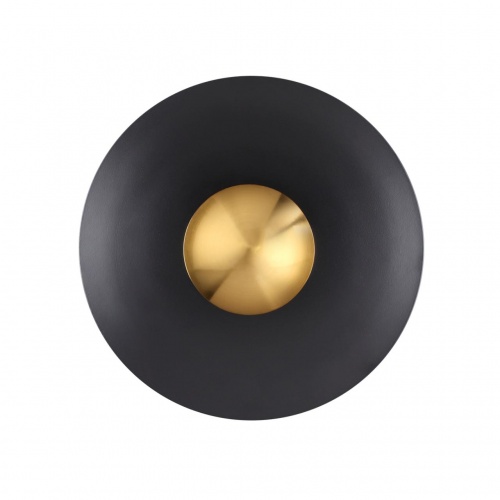 ODEON LIGHT 4223/13WL MIDCENT ODL21 447 черн/золот/металл Настенный светильник IP20 LED 13W 1520Лм 3000K ADAMAS