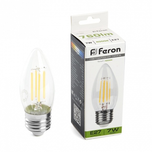 Лампа светодиодная Feron LB-66 E27 7Вт 4000K 38271 фото 5